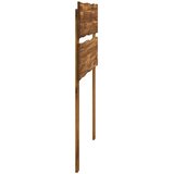  Uzglavlje s prirodnim rubom ROSTOCK Prirodna 75 cm | shoptok.hr