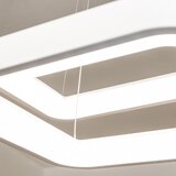  Brilagi - LED luster sa prigušivačem na sajli FALCON SLIM LED/78W/230V 50x50 cm bela + daljinski upravljač | Eponuda.com