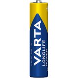 Varta ALKALNI BATERIJSKI VLOŽEK LR03 AAA LONGLIFE POWER BL/4, 1.5V | Shoptok.si