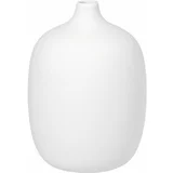 Blomus bijela keramička vaza, visina 18,5 cm