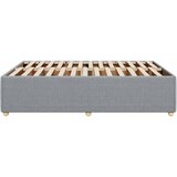  Okvir za krevet bez madraca svjetlosivi 160 x 200 cm od tkanine | shoptok.hr