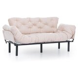 Atelier Del Sofa Trosjed na razvlačenje Nitta, 185x85x70 cm, Krem | Eponuda.ba