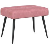  Klupa s gumbastim tkanjem Ružičasta 60 x 40 x 45 cm Baršun | Eponuda.com
