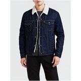 Levi's Levi&#39;s Dark Blue Men&#39;s Denim Jacket with Artificial Fur Levi&#39;s® - Men | shoptok.hr