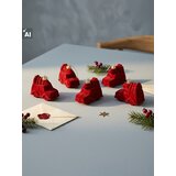 Sinsay Set bar&amp;scaron;unastih božićnih ukrasa u obliku automobila s božićnim drvcima 5 pack Slike