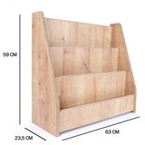 Hanah home Polica za dom BLTYZ-AKTV034, 63x23,5x59 cm, Boje hrasta | Eponuda.ba