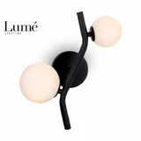 559 zidna lampa 2*G9 crna