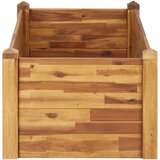  Vrtna gredica od masivnog bagremovog drva 110 x 60 x 44 cm | shoptok.hr