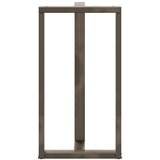  Noge za barski stol T-oblika 2 kom Crne 60x35x(110-111) cm Čelik | shoptok.hr