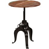 Barska barski stol od masivnog obnovljenog drva 75 x (76 - 110) cm | shoptok.hr