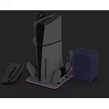 PS5 Standard & Slim DLX LED Multi-Function Charging Stand