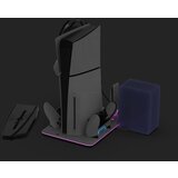 Maxx Tech PS5 STANDARD & SLIM DLX LED MULTI-FUNKCIJSKO STOJALO ZA POLNJENJE | Shoptok.si