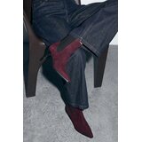 Trendyol Shoes Ženske čizme Takaw26Bo00105, Bordo Cene