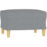  3-dijelni set sofa s jastucima svjetlosivi od tkanine | shoptok.hr