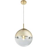 Globo Okrugla viseća svjetiljka Varus (40 W, Ø x V: 250 mm x 120 cm, Zlatne boje, E27) | shoptok.hr