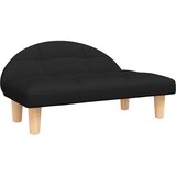 Krevet za pse crni 70x52x30 cm od tkanine | Eponuda.com