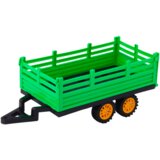 Traktor s prikolicom na daljinsko upravljanje - 48 cm - zeleni | shoptok.hr