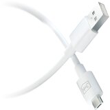 3mk Hyper Cable Micro USB 1.2m 5V 2,4A Bel | Shoptok.si