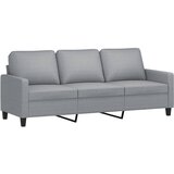  Trosjed s tabureom svjetlosivi 180 cm od tkanine | shoptok.hr