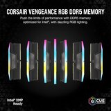 Corsair memorija vengeance 32GB(2x16GB)/DDR5/6000MHz/CL38/1.35V/RGB/XMP CMH32GX5M2B6000C38 | Eponuda.com