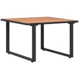  Kava Stol Crna i smeđa 55 x 55 x 35 cm Čelik s prahom premazan | Eponuda.com
