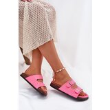 Boto Women's Slippers With Buckles Neon Pink Oliena | ePonuda.com
