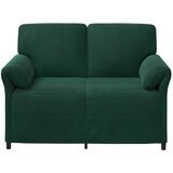 SOFA za dvije osobe Tamnozelena 138 x 83 x 95 cm Baršun | shoptok.hr