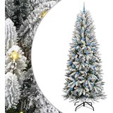 vidaXL Umjetno božićno drvce s stalakom Bijelo 93 x 93 x 240 cm | shoptok.hr