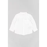 Zippy Dječja košulja s dodatkom lana boja: bijela