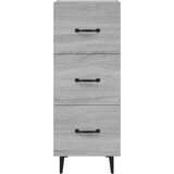  Komoda boja hrasta sonome 34 5x34x90 cm od konstruiranog drva | shoptok.hr