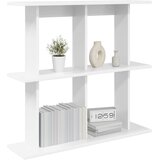  Polica na zidu Zidna montaža Bijela 80 x 20 x 75 cm | shoptok.hr