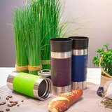 Cilio Termo prenosni lonček Viaggio 500ml / zelen / silikon, inox, pvc, (21317682) | Shoptok.si