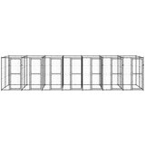 vidaXL vanjski kavez za pse čelični 16,94 m² | shoptok.hr