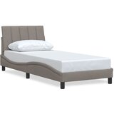  Okvir za krevet bez madraca Hanko smeđesivi 80x200cm od tkanine | Eponuda.ba