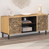 vidaXL TV omarica 105x33x46 cm trden mangov les, (21058611) | Shoptok.si