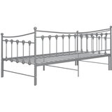  Okvir za krevet na razvlačenje sivi metalni 90 x 200 cm | shoptok.hr