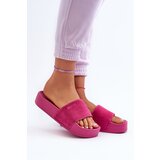 Big Star Women's Platform Suede Slippers | shoptok.hr