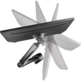 Icybox 1-struki Stolni nosač za monitor 25,4 cm (10) - 68,6 cm (27) Podesiv po visini, Mogučnost savijana, Mogučnost okretanja ICY BO | Eponuda.ba
