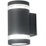 Elstead Lighting Elstead Magnus Zunanja stenska svetilka z 2 lučema, grafitna, IP44, (22100106) | Shoptok.si