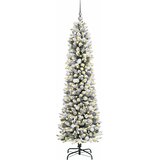  Umjetno božićno drvce Bijelo 210 cm PVC i Metal i Plastika | Eponuda.com