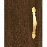  Visoka komoda boja hrasta 69 5x34x180 cm od konstruiranog drva | shoptok.hr