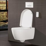 Villeroy Boch V0E100R1 Viclean higijenska brezrobna WC školjka z WC desko s počasnim zapiranjem | Shoptok.si