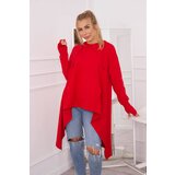 Kesi The blouse flars red at the bottom | Shoptok.si