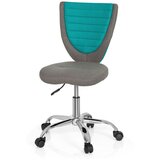 MID.YOU Mladinski Vrtljiv Stol Kiddy Comfort, Siva, Turkizna | Shoptok.si