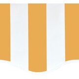  Zamjenska tkanina za tendu žuto-bijela 4,5 x 3,5 m | shoptok.hr