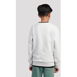 New Balance Running Club Cartoon Graphic Ft Crew Kids Pulover ash heather | Shoptok.si