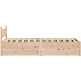  Okvir kreveta s ladicama 75x190 cm od borovine | Eponuda.ba