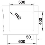Blanco sudopera etagon 500-U silgranit vulkan siva prb in | ePonuda.com