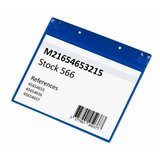 Magnetni džep u boji A4 horizontalni, 1/5 Tarifold plava | ePonuda.com