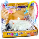  Mačka koja spava na jastuku sa zvučnim efektima - bijelo/crno/smeđa | Shoptok.si